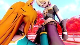 Ms. Hina Genshin Impact 3D Hentai Shortver Part 1/5