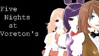 MMD Vore – Five Nights At Voreton’s FNAF Vore