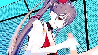 Zuikaku Azur Lane 3D Hentai 1/7