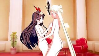 Finally Find A Correct Use Of Amber As A Sexual Toy For Lasignora Genshin Impact