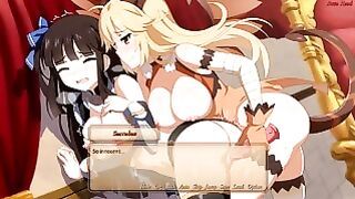 Sakura Dungeon Scene 2&3 Succubus X Ceri + Ceri X Yomi