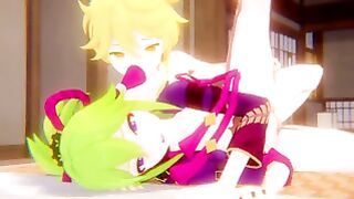 Kuki Shinobu Genshin Impact 3D Hentai Part 3/4
