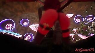 Succubus Girl Gets Fucked By A Devil In A Cave Monster Cock For The Sexy Girl