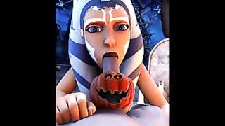 Ahsoka Halloween Blowjob – Star Wars 3D Animation Loop With Sound