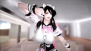 Skyrim MMD Dance Hibikase