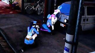 Vi And Caitlyn On Patrol When A Jinx Criminal Is Booked For Possession Of Weapons – Futa