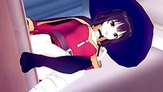 Erotic Time With Megumin Konosuba Hentai