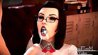 A Mysterious Stranger Convinced Elizabeth To Suck His Cock During A Very Important Call!!
