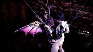 Succubus Got Pussy Creampie In BDSM Basement