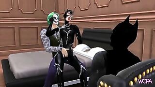Trailer Batman Horn. Joker Having Sex With Catwoman In Front Of Batman