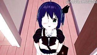Chunibyo Rikka Takanashi Hentai Huge