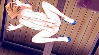 Sao Hentai – Asuna Blowjob And Anal To Kirito