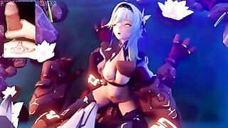 Checking Out Eula Porn From Genshin Impact