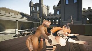 Furry Public Slut Cum Inflation
