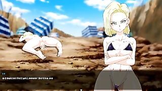 Super Slut Z Tournament Hentai Game Ep.2 Catfight With Vidl Chichi Bulma And Android 18