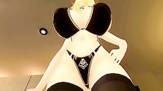 Lioness Giantess Breast Expansion Sketch