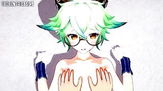 Dominating Sucrose And Her Teen Sexy Body Hentai Genshin Impact