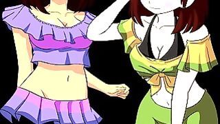 Speed Paint – Frisk Y Chara Bikini