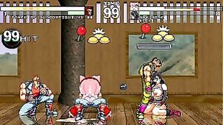 Mugen Amy Rose And Tifa Lockhart