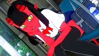 Meru The Succubus Enters Your Room To Fuck With You All Day – Anime Hentai 3D Compilation