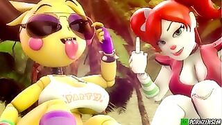 FNAF Sexy Toy Chica Compilation