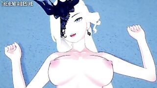 Playing With La Signra Big Boobs Hentai Genshin Impact
