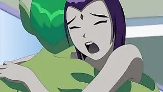 Teen Titans Xxx Porn Parody – Raven & Beast Boy Animation Full Hard Sex Anime Hentai