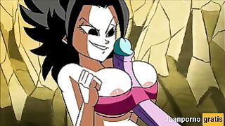 They Play With Caulifla’s Tits Dragon Ball Super