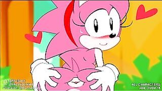 Amy Rose X Sonic Mania Hentai
