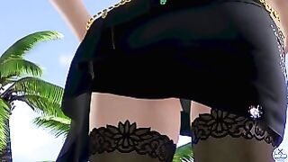 Dead Or Alive Xtreme Venus Vacation Elise Monochrome With Swimsuit Fanservice Appreciation