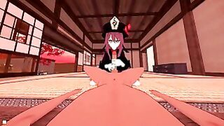 Genshin Impact: Having Some Sexy Fun With Hu Tao POV 3D Hentai