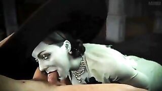 Lady Dimitrescu Sucking Resident Evil 8 Porn