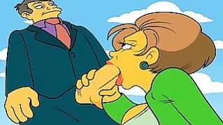 Mrs. Krabappel Sucks The Director’s Cock The Simpsons Porn