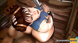 Chun Li Is Fucked By A Fortnite Player