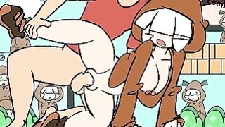 New Super Mario Fuck Waifu Goomba