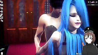 Fodendo A Boca Da Jinx Presa Na Parede