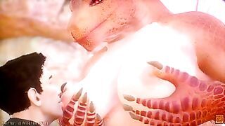 Wild Life Dragon Girl With Max