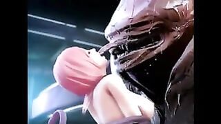 Cute Girl Get Anal With Alien – Hentai 3D 15