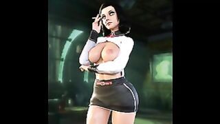 Bioshock – Elizabeth Parody Smoking Hot Nudes