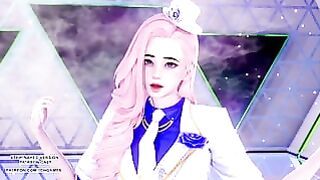 MMD Lee Suhyun – Alien Seraphine Sexy Kpop Dance League Of Legends Uncensored Hentai 4K