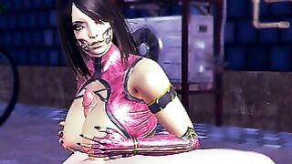 Mortal Kombat Mileena Tit Fuck Outdoor
