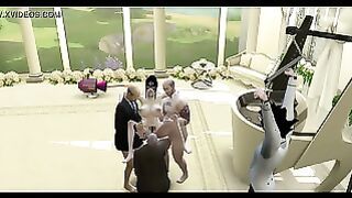 Dragon Ball Porn Episode 27 Goku’s Wedding His Wife Hypnotized And Fucked In Front Her Husband Gets Hard In The Ass Like