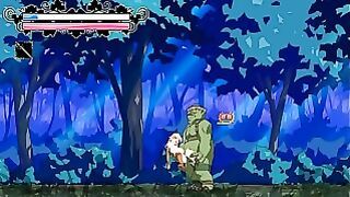 Elf Girl Having Sex With Orcs Men In Elves Of Fornica Forest Action Hentai Game
