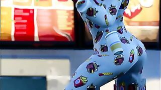 Fortnite Onesie Ass
