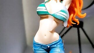 One Piece Nami Sister’s Figure Taking A Huge Cumshot – I Just Saw This Hot Figure And Coudn’t Resist