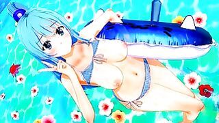 Aqua Purifies Your Sperm Konosuba Hentai