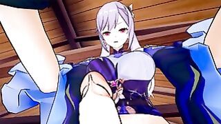 Genshin Impact Futa Keqing Taker POV