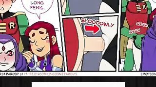 Teen Titans Emotobat Sickness Part 4 – Threesome Robin With Vin And Starfire
