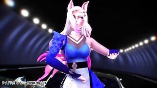 Kda Ahri – Popstar & Sex MMD R-18