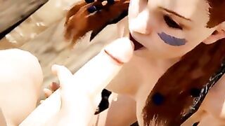 Aloy From Horizon Forbidden West Getting A Mating Press Fucked By Monster